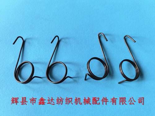 7220中套管摆臂扭簧/织机纬停弹簧/鸡啄米件