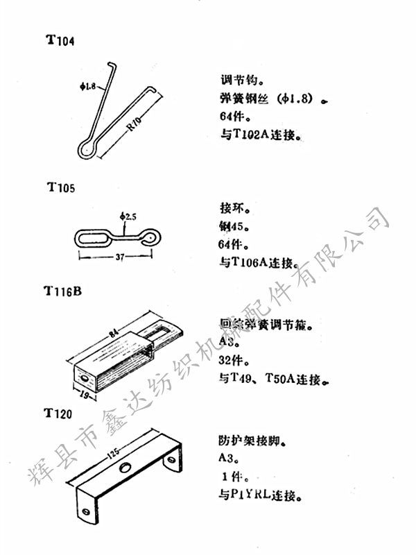 Textile metal framed retractor fittings