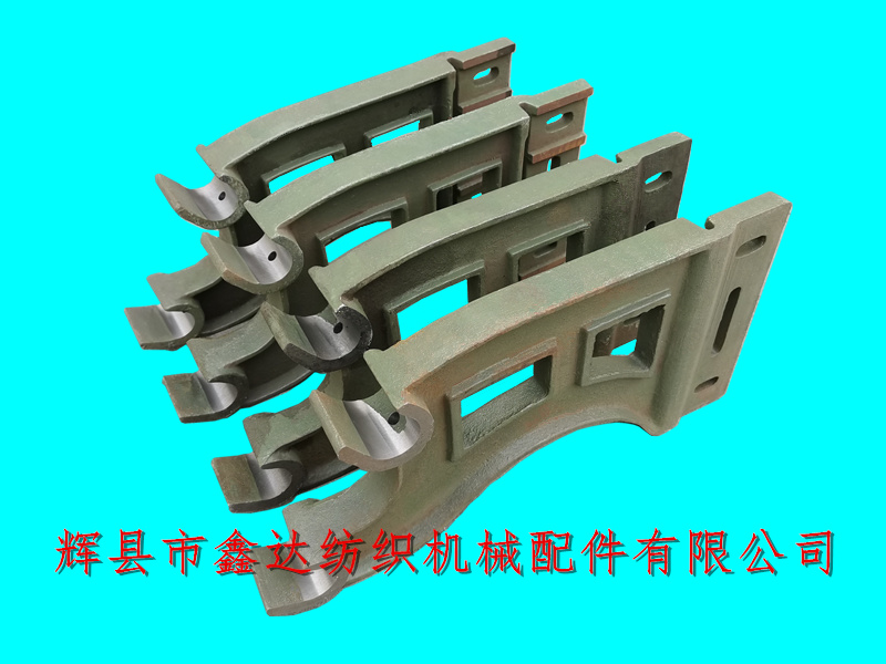 Textile machine parts_ Double beam loom rear wall panel 3400-5_ Shuttle loom parts