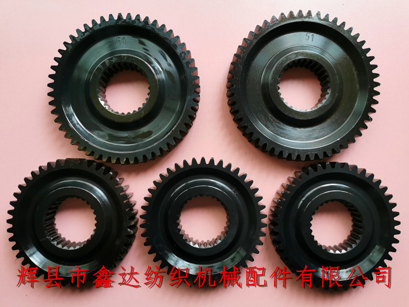 苏尔寿织布机齿轮_片梭变换轮配件_P7100纺织机械零件