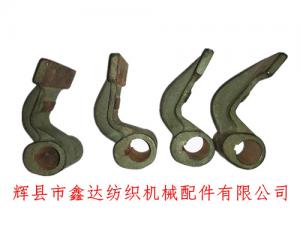 K25织布机筘夹轴中间翼托脚带键槽